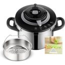 Seb Cocotte-Minute Clipso+ CHEF 6L Induction Inox