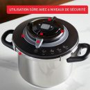 Seb Cocotte-Minute Clipso+ CHEF 6L Induction Inox
