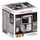 Friteuse à air chaud 5,5L avec écran tactile -7 programmes- PC-FR 1239 H-Noir-Argent