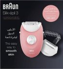 Épilateur 2en1 Avec Technologie SoftLift Tips Et 3 Accessoires Braun Silk-épil 3 3-440