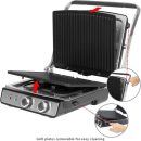 Proficook Grill électrique -& Panineuse Thermostat réglable - 2000 Watts -PC-KG 1029
