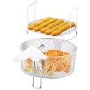 Friteuse Moulinex Mega AM481010 2100 W Blanc et Marron