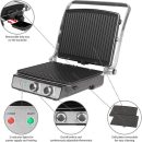 Proficook Grill électrique -& Panineuse Thermostat réglable - 2000 Watts -PC-KG 1029