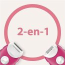 Braun Silk-épil 3 3-410 Épilateur Électrique Rose Framboise Et 3 Accessoires
