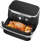 Ninja Friteuse Sans Huile Grand Bac 10,4L Avec Posibilite Separation On Deux Zone AF500