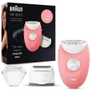 Épilateur 2en1 Avec Technologie SoftLift Tips Et 3 Accessoires Braun Silk-épil 3 3-440