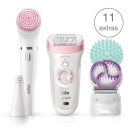 Braun Epilateur Silk-épil Beauty Set 9-985, beauty set 8 accessoires