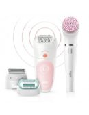 Braun Épilateur Silk-épil Séries 5 SensoSmart™ Wet & Dry avec 3 Accéssoires - SE5875BS