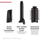 Revlon Sèche-cheveux multi-styler en une étape - Outil 3 en 1 - Séchez, bouclez et donnez du volume avec les 3 accessoires