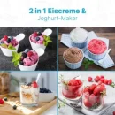 Sorbetière Et Yaourtière Électrique 1Litre