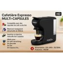 Techwood Machine À Café Expresso- 1450 W- TCA-196N- noir